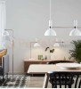 lampa stołowa biurkowa industrialna loft loftowa regulowana do_sypialni do_salonu markslojd larry biała chrom srebro biały 107502 perfektmarket .jpg