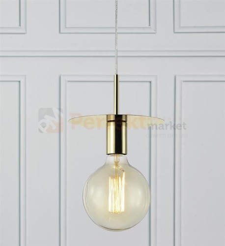 lampa wisząca minimal minimalistyczna disc 1L 106150 czarna złoty złota lampa_do_salonu markslojd perfektmarket.jpg
