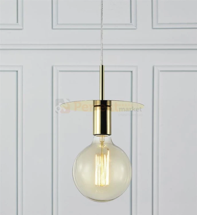 lampa wisząca minimal minimalistyczna disc 1L 106150 czarna złoty złota lampa_do_salonu markslojd perfektmarket.jpg