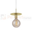 lampa wisząca minimal minimalistyczna disc 1L 106150 czarna złoty złota lampa_do_salonu markslojd perfektmarket.jpg