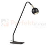 lampa biurkowa stołowa do sypialni  coco 107340 Markslojd czarna kula złota złoto mosiądz perfektmarket .jpg