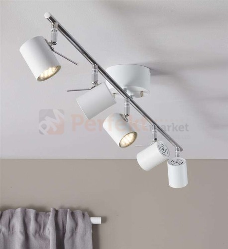 plafon-lampa-sufitowa-na listwie listwa hyssna 5l-105487-markslojd-regulowana-oprawa-metalowy-reflektorki-gu10-minimalistyczny biała perfektmarket olsztyn.jpg