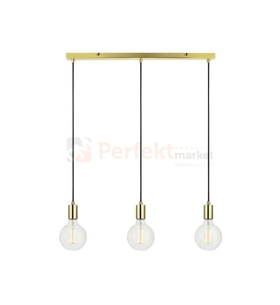 Lampa wisząca minimalistyczna Sky Markslojd 106335 zwis edison listwa złota