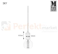 minimalistyczna lampa wiszaca 1L złota złoty gold zwis edison markslojd sky 106170 perfektmarket.jpg