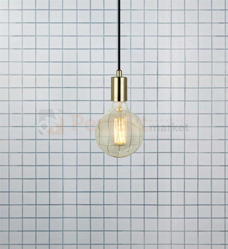 minimalistyczna lampa wiszaca 1L złota złoty gold zwis edison markslojd sky 106170 perfektmarket.jpg