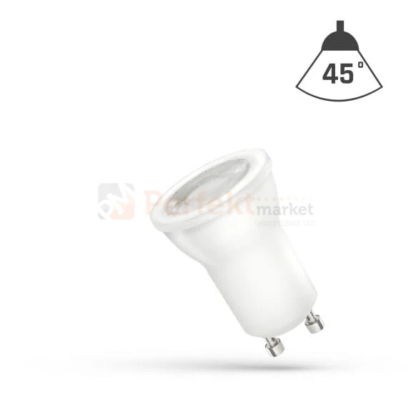 żąrówka led GU11 GU10 mr11 mała 230V spectrumLED wymiary perfektmarket.webp