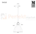 dekoracyjna lampa wiszaca 1L skóra skórzana skandynawska zwis czarny markslojd eagle 106650 perfektmarket.jpg