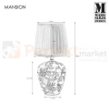 lampa stołowa biurkowa dekoracyjna kwiaty kwiecista na tekstylny_abażur do sypialni  mansion 107039 Markslojd ceramika ceramiczna perfektmarket.jpg