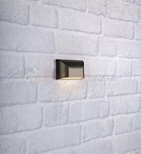 kinkiet zewnętrzny lampa ścienna oświetlenie LED lampa_ogrodowa Nicos 106510 Markslojd szara perfektmarket.jpg