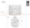 lampa stołowa biurkowa dekoracyjna turkus błekit_morza tekstylny_abażur do sypialni  cous 106606 Markslojd ceramika ceramiczna perfektmarket.jpg