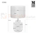 lampa stołowa biurkowa dekoracyjna turkus błekit_morza tekstylny_abażur do sypialni  cous 106606 Markslojd ceramika ceramiczna perfektmarket.jpg