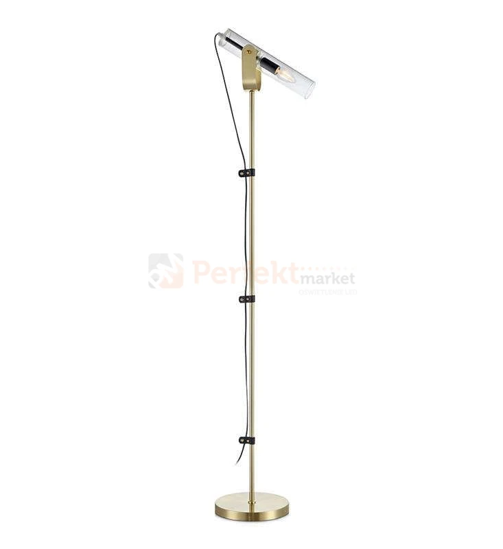 lampa podłogowa stojąca mikrofon microphone industrialna loft loftowa na wysięgniku do_sypialni  do_salonu winston 106842 Markslojd złota szkło steampunk perfektmarket.jpg
