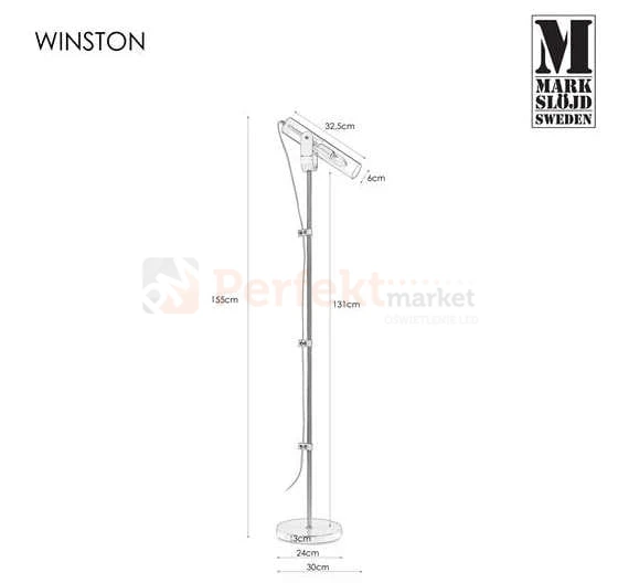lampa podłogowa stojąca mikrofon microphone industrialna loft loftowa na wysięgniku do_sypialni  do_salonu winston 106842 Markslojd złota szkło steampunk perfektmarket.jpg