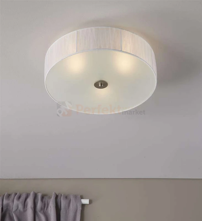 lampa sufitowa plafon do_restauracji do_salonu okrągły plisowany do_hotelu byske 104883 Markslojd kryształ chrom perfektmarket .jpg