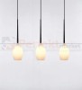minimalistyczna lampa wiszaca 3L biała zwis szklany modernistyczna modernizm markslojd salut 106808 perfektmarket.jpg