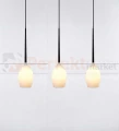 minimalistyczna lampa wiszaca 3L biała zwis szklany modernistyczna modernizm markslojd salut 106808 perfektmarket.jpg