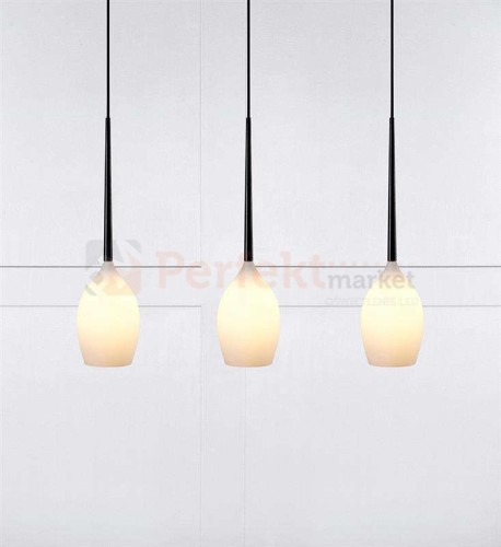 minimalistyczna lampa wiszaca 3L biała zwis szklany modernistyczna modernizm markslojd salut 106808 perfektmarket.jpg