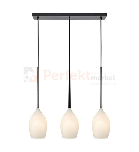 minimalistyczna lampa wiszaca 3L biała zwis szklany modernistyczna modernizm markslojd salut 106808 perfektmarket.jpg