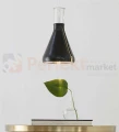 lampa wisząca bishop szklana skóra czarna zip zamek_blyskawiczny bdsm leather okrągła fiolka Markslojd 106805 perfektmarket.jpg