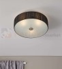 lampa sufitowa plafon do_restauracji do_salonu okrągły plisowany do_hotelu byske 104884 Markslojd czarny czarna chrom perfektmarket .jpg