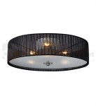 lampa sufitowa plafon do_restauracji do_salonu okrągły plisowany do_hotelu byske 104884 Markslojd czarny czarna chrom perfektmarket .jpg