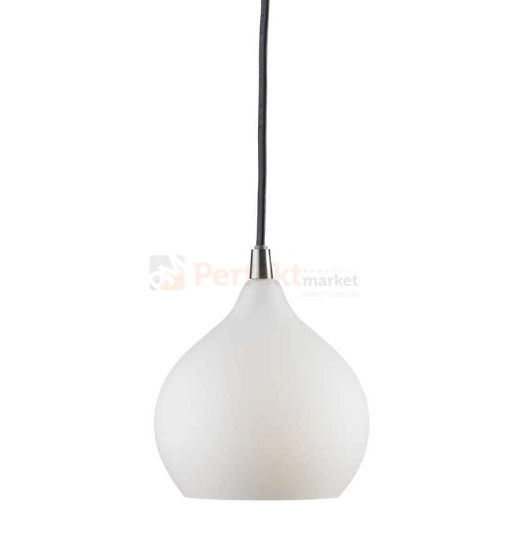 lampa wisząca Vattern chrom srebrna szklana zwis mleczno-biała biała matowe_szkło okrągła Markslojd 104334 perfektmarket.jpg