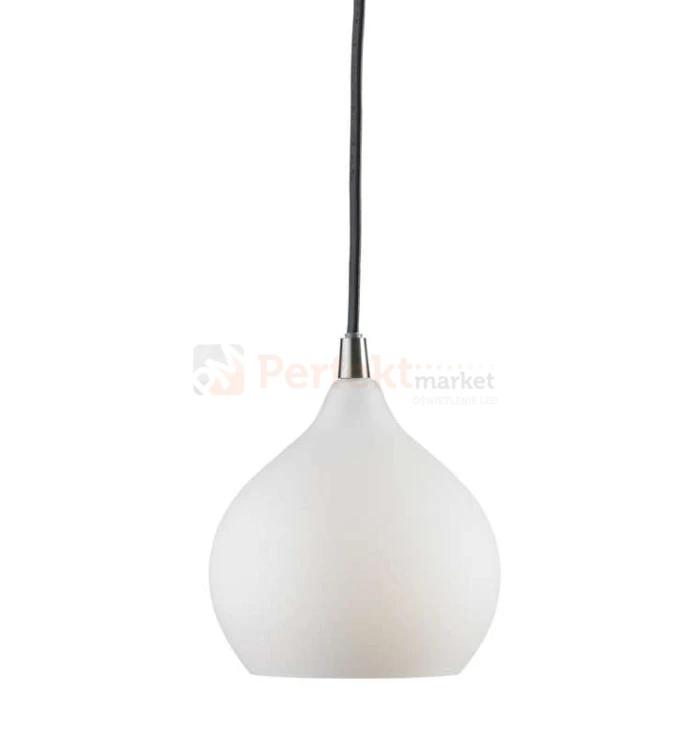 lampa wisząca Vattern chrom srebrna szklana zwis mleczno-biała biała matowe_szkło okrągła Markslojd 104334 perfektmarket.jpg