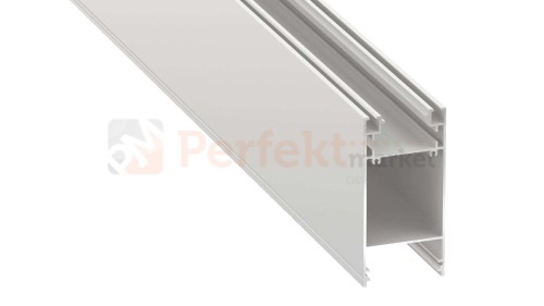 Profil LED aluminiowy architektoniczny profil_do_lamp nowoczesny_profil_led nawierzchniowy biały napowierzchniowy oświetlenie_LED dolio perfektmarket