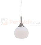 lampa wisząca Globus chrom srebrna szklana zwis mleczno-biała biała matowe_szkło mat okrągła Markslojd 446941 perfektmarket.jpg