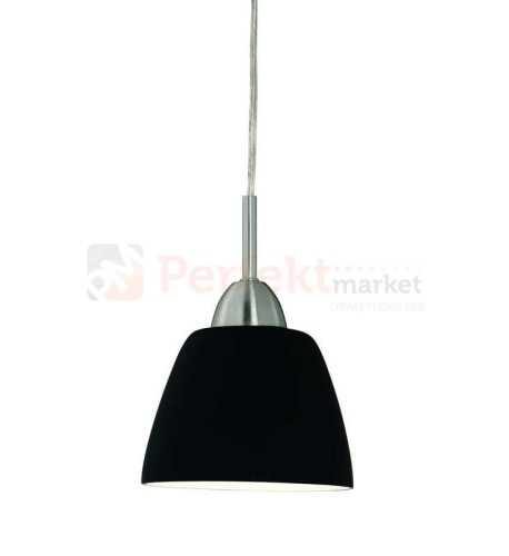 lampa wisząca Brell chrom srebrna szklana zwis czarna mat okrągła Markslojd 455323 perfektmarket.jpg