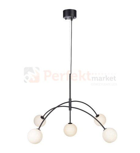 dekoracyjna lampa wiszaca heaven biała kule białe_kule skandynawska 5L zwis szklana markslojd 107560 perfektmarket.jpg