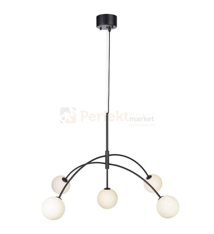 dekoracyjna lampa wiszaca heaven biała kule białe_kule skandynawska 5L zwis szklana markslojd 107560 perfektmarket.jpg
