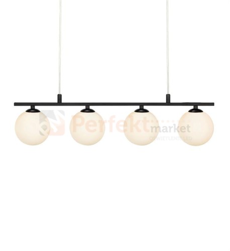 lampa wiszaca czarna quattro biała kule białe_kule skandynawska 4L zwis szklana markslojd 107574 kule_na_listwie oświetlenie_led perfektmarket.jpg