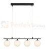 lampa wiszaca czarna quattro biała kule białe_kule skandynawska 4L zwis szklana markslojd 107574 kule_na_listwie oświetlenie_led perfektmarket.jpg