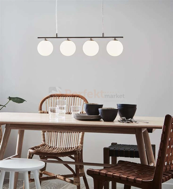 lampa wiszaca stalowa chrom metalowa quattro biała kule białe_kule skandynawska 4L zwis szklana markslojd 107573 kule_na_listwie oświetlenie_led perfektmarket.jpg