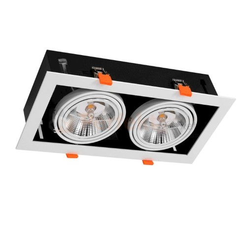 oprawa downlight wpuszczana ar111 es111 plaza podwojna biala gu10 perfektmarket.jpg