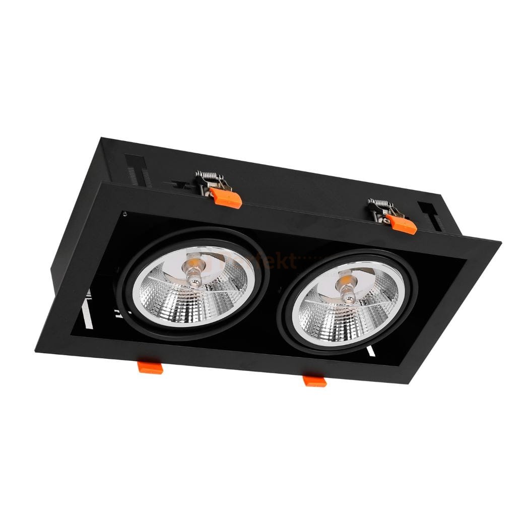 oprawa downlight wpuszczana ar111 es111 plaza podwojna czarna gu10 perfektmarket.jpg