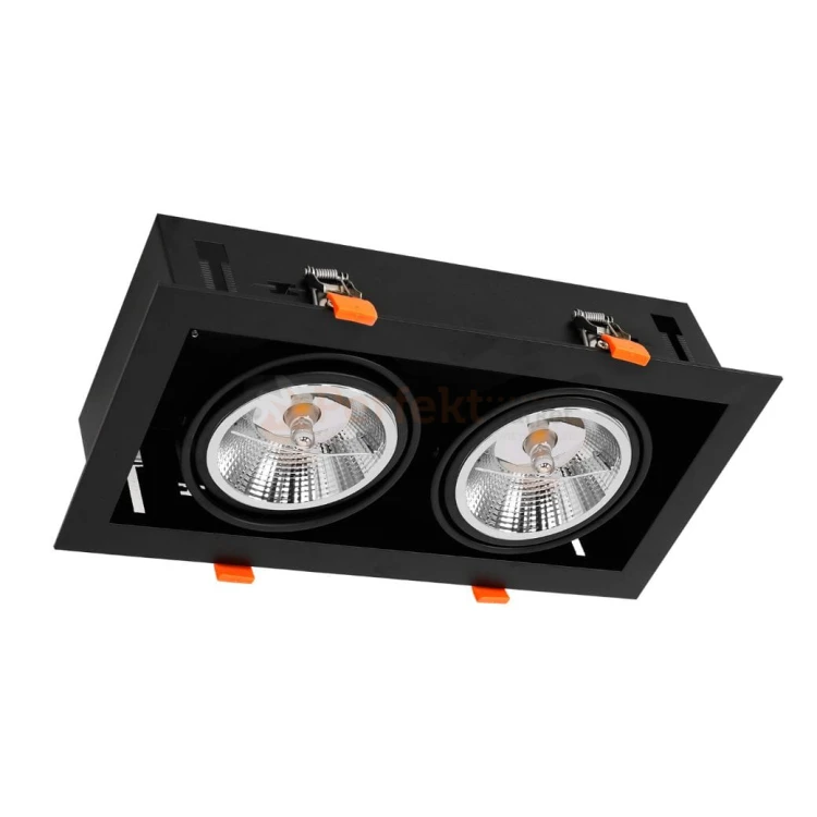 oprawa downlight wpuszczana ar111 es111 plaza podwojna czarna gu10 perfektmarket.jpg