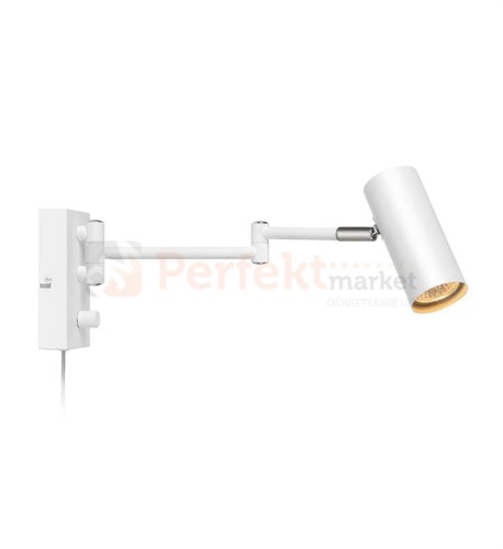 kinkiet regulowany na wysięgniku do sypialni GU10 markslojd torino biała 107538 perfektmarket.jpg
