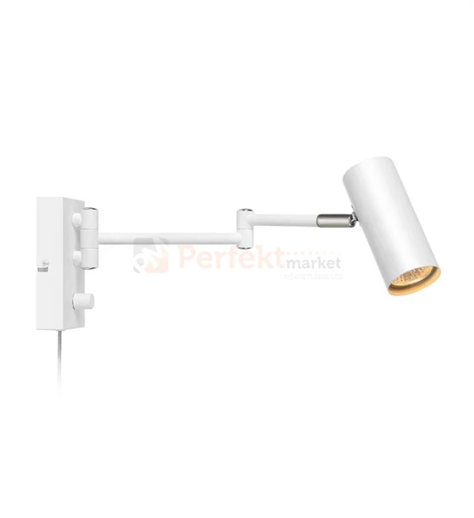 kinkiet regulowany na wysięgniku do sypialni GU10 markslojd torino biała 107538 perfektmarket.jpg