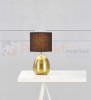 lampa stołowa biurkowa złoto złoty złota glamour elegancka tekstylny_abażur czarny do sypialni oscar 107068 Markslojd ceramika ceramiczna perfektmarket.jpg