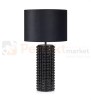 lampa stołowa biurkowa czarna glamour elegancka tekstylny_abażur czarny do sypialni proud 107483 Markslojd ceramika szklana restauracji do_hotelu perfektmarket.jpg