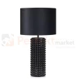 lampa stołowa biurkowa czarna glamour elegancka tekstylny_abażur czarny do sypialni proud 107483 Markslojd ceramika szklana restauracji do_hotelu perfektmarket.jpg