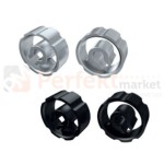 Pierścień regulacyjny aluminim aluminiowy do profilu LED typu cosmo srebrny czarny oświetlenie_led perfektmarkat.jpg