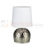 lampa stołowa biurkowa dekoracyjna chrom biała chromowana tekstylny_abażur do sypialni do_restauracji kula okrągła błyszcząca hammer 105961 Markslojd stalowa perfektmarket.jpg