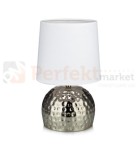 lampa stołowa biurkowa dekoracyjna chrom biała chromowana tekstylny_abażur do sypialni do_restauracji kula okrągła błyszcząca hammer 105961 Markslojd stalowa perfektmarket.jpg