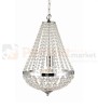lampa wisząca granso chrom srebrna kryształowa chromowana zwis  okrągła pałacowa glamour crystal Markslojd 104889 perfektmarket.jpg