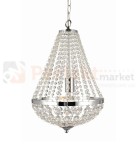 lampa wisząca granso chrom srebrna kryształowa chromowana zwis  okrągła pałacowa glamour crystal Markslojd 104889 perfektmarket.jpg