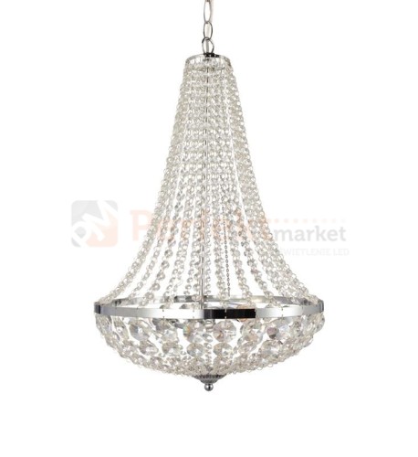 lampa wisząca granso 2l chrom srebrna kryształowa chromowana zwis  okrągła pałacowa glamour crystal Markslojd 104890 perfektmarket.jpg