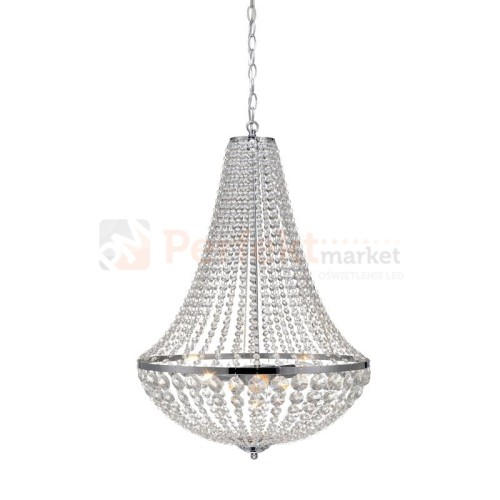 lampa wisząca granso 3l chrom srebrna kryształowa chromowana zwis  okrągła pałacowa glamour crystal Markslojd 105317 perfektmarket.jpg